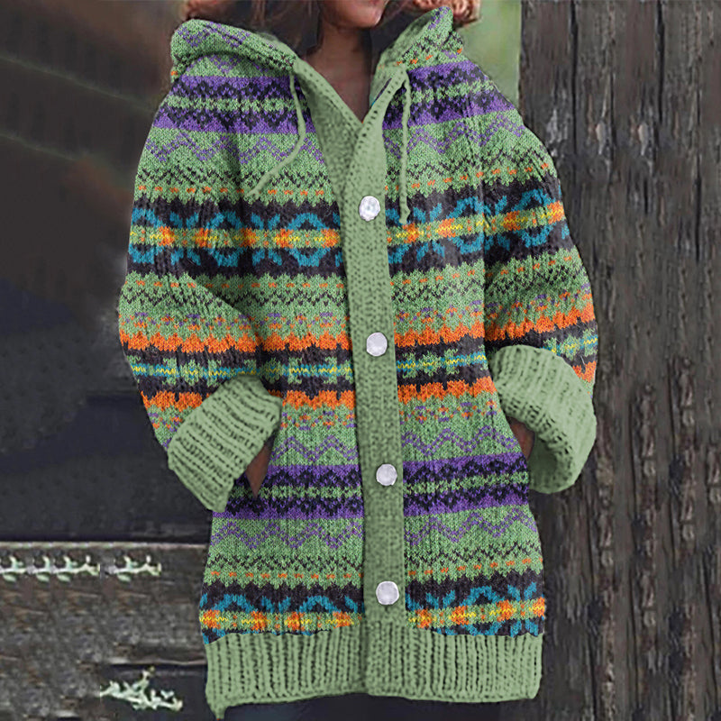 Cozy Buttoned Sweater