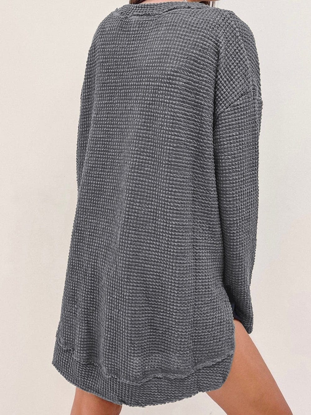 Casual Ribbed Sweater