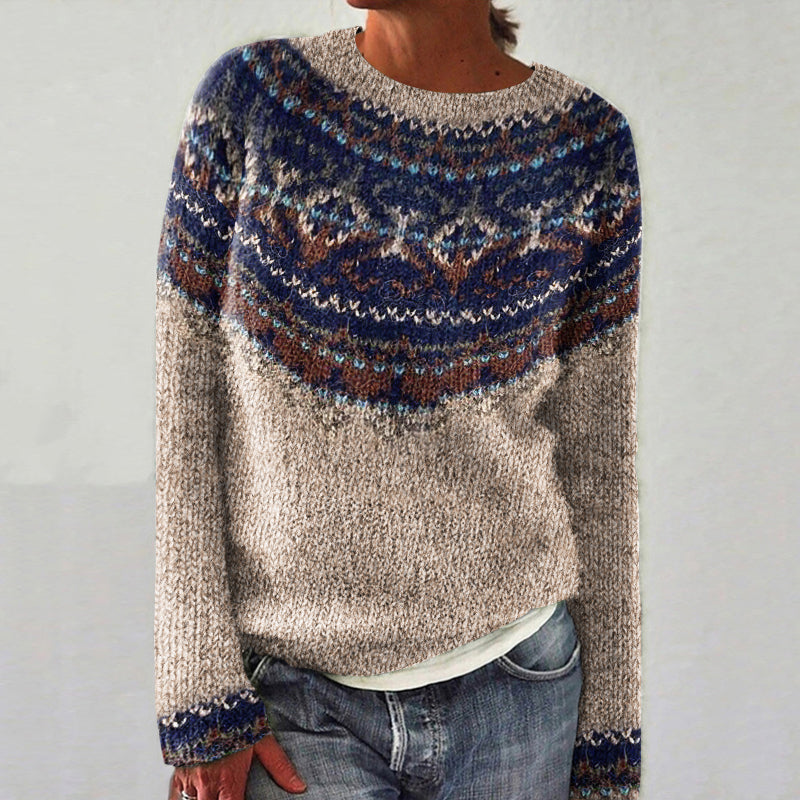 Textured Cropped Sweater