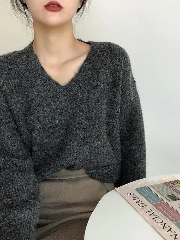 Classic V-Neck Sweater