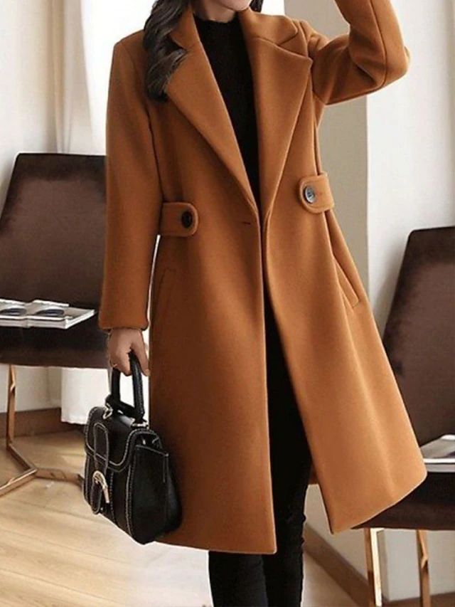 Layered Hooded Coat