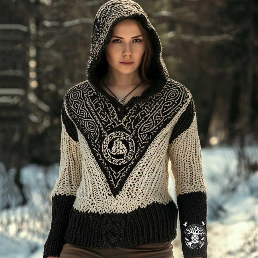 Textured Oversized Sweater