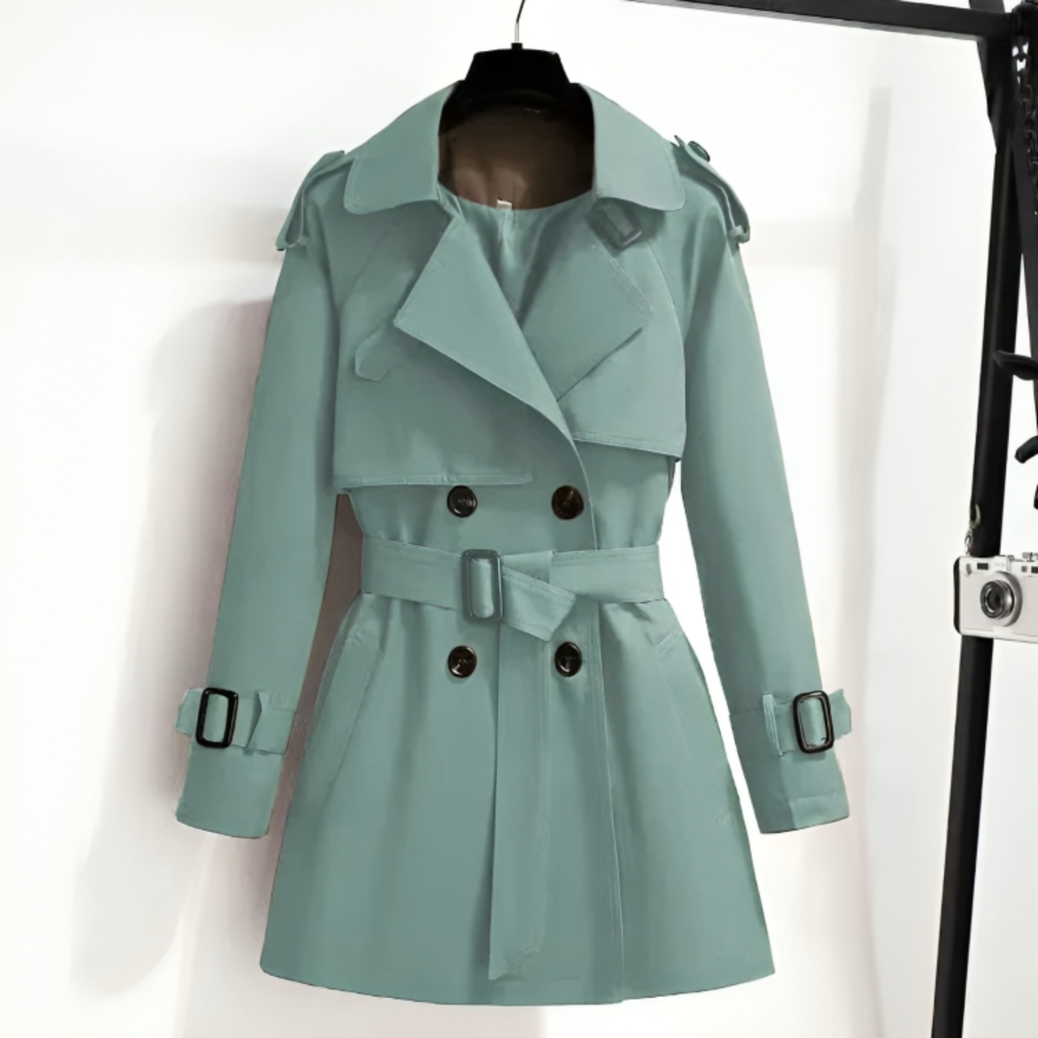 Soft Hooded Coat
