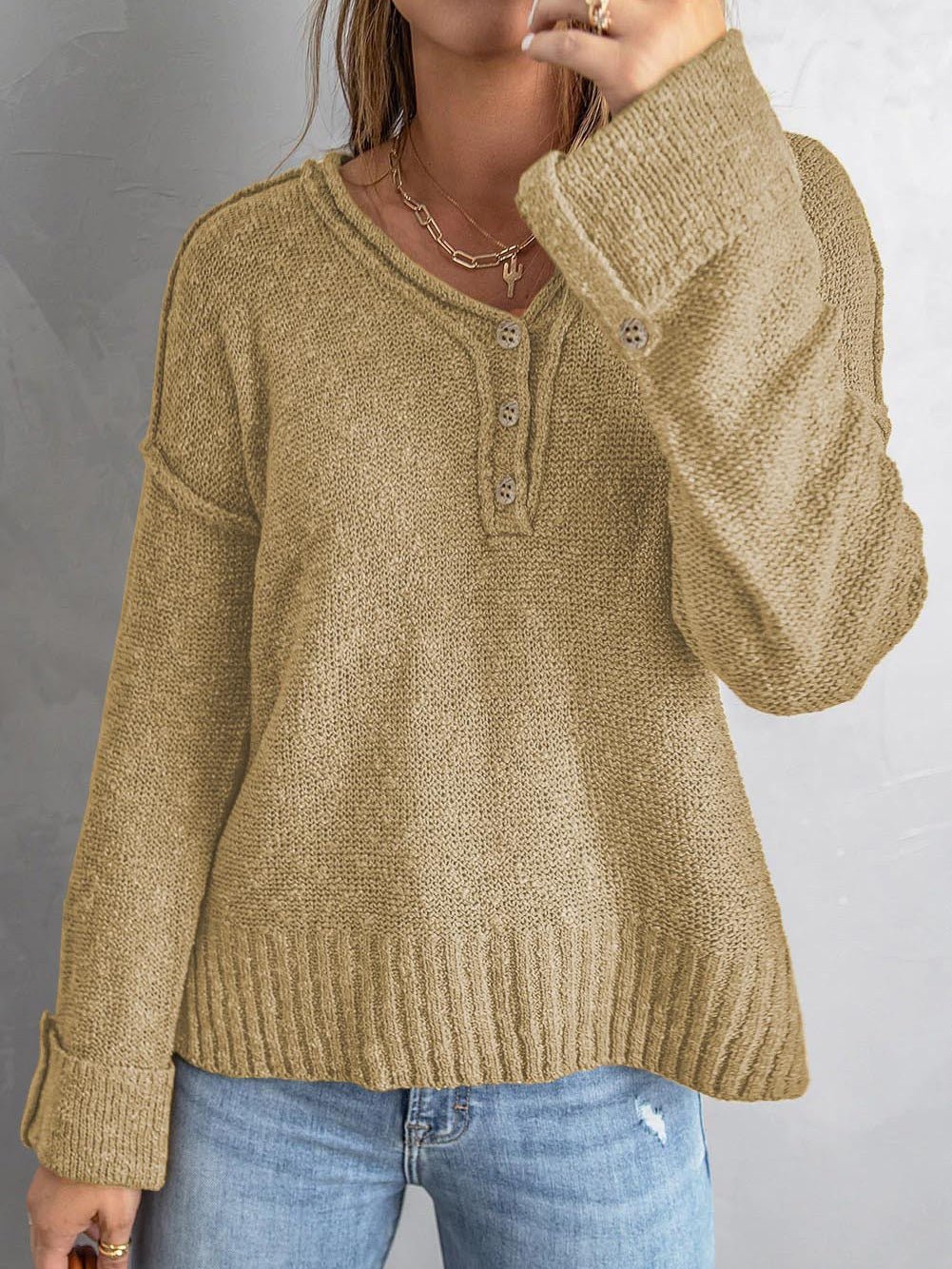 Weekend Cropped Sweater