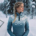Soft Buttoned Sweater