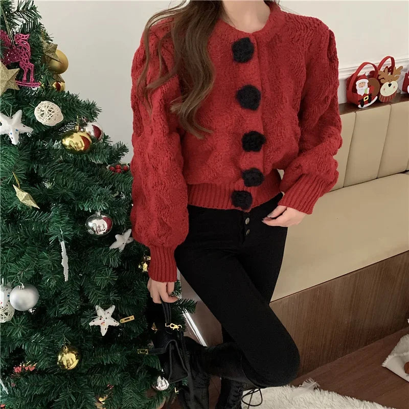 Casual Cropped Sweater