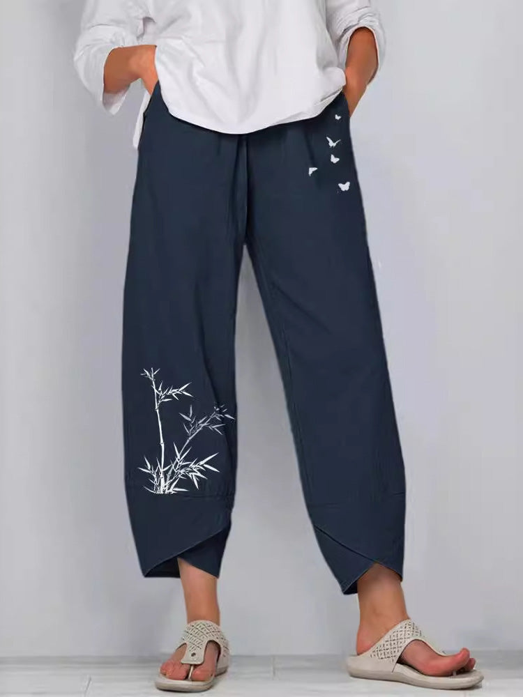 Warm Wide-Leg Pants