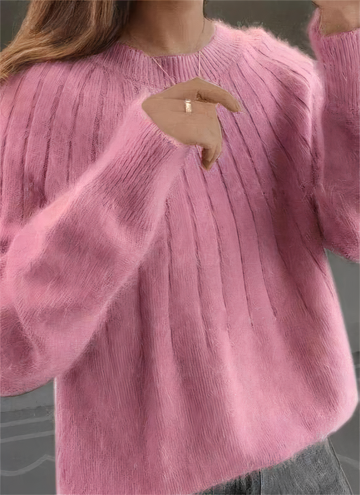 Weekend Buttoned Sweater
