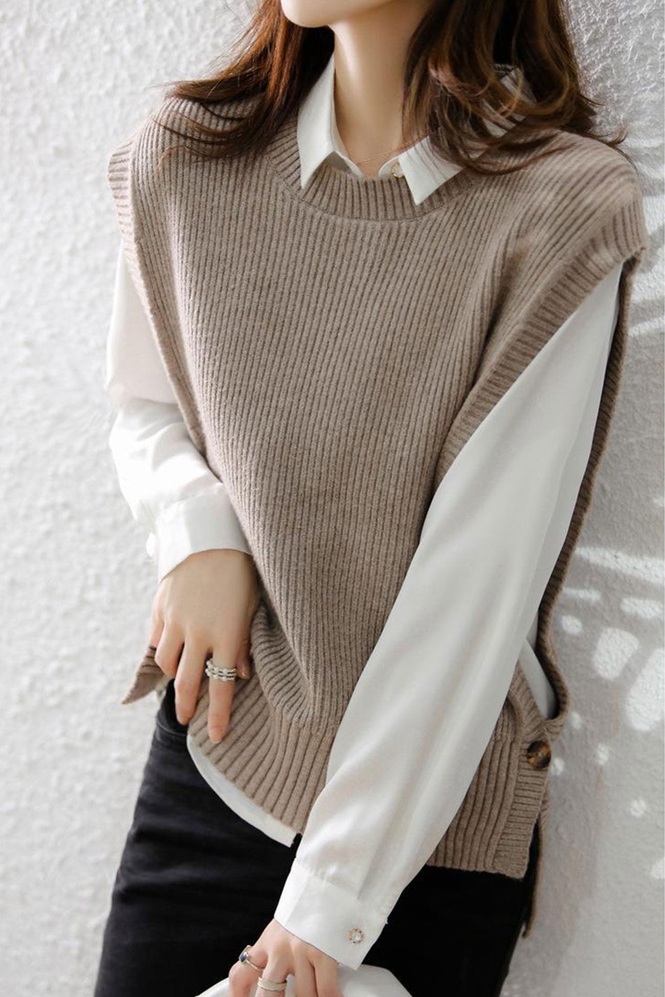 Classic Cropped Sweater