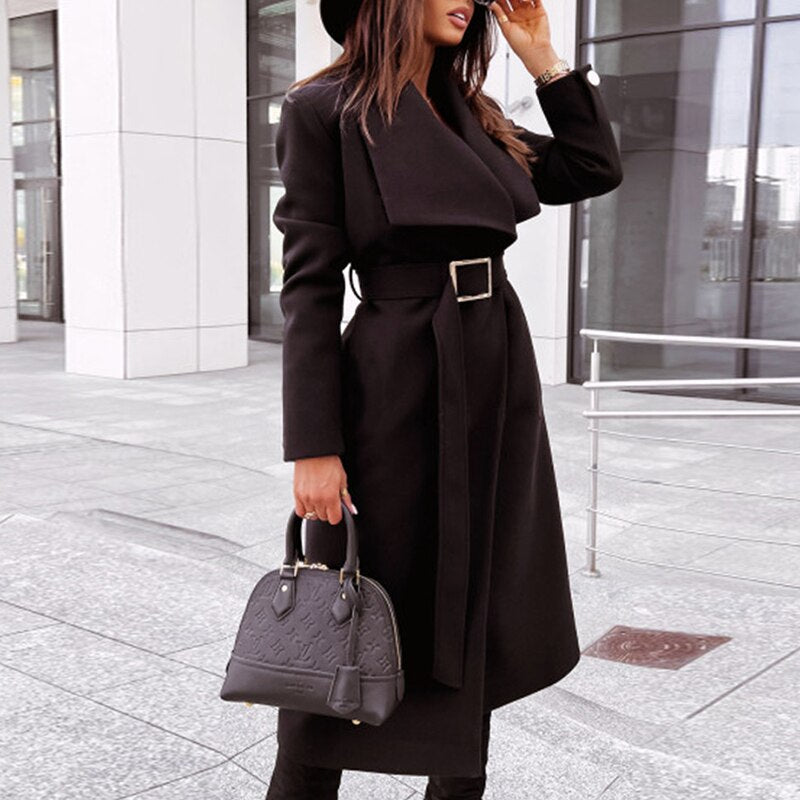 Classic Double-Breasted Coat