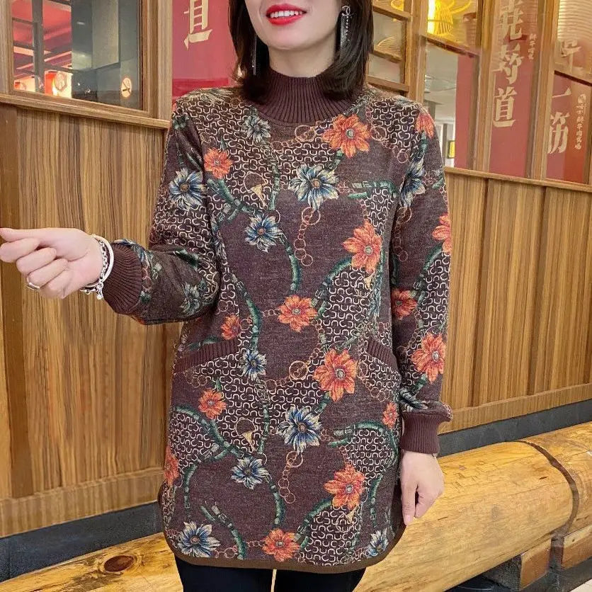 Casual Buttoned Sweater