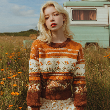 Textured Lightweight Sweater
