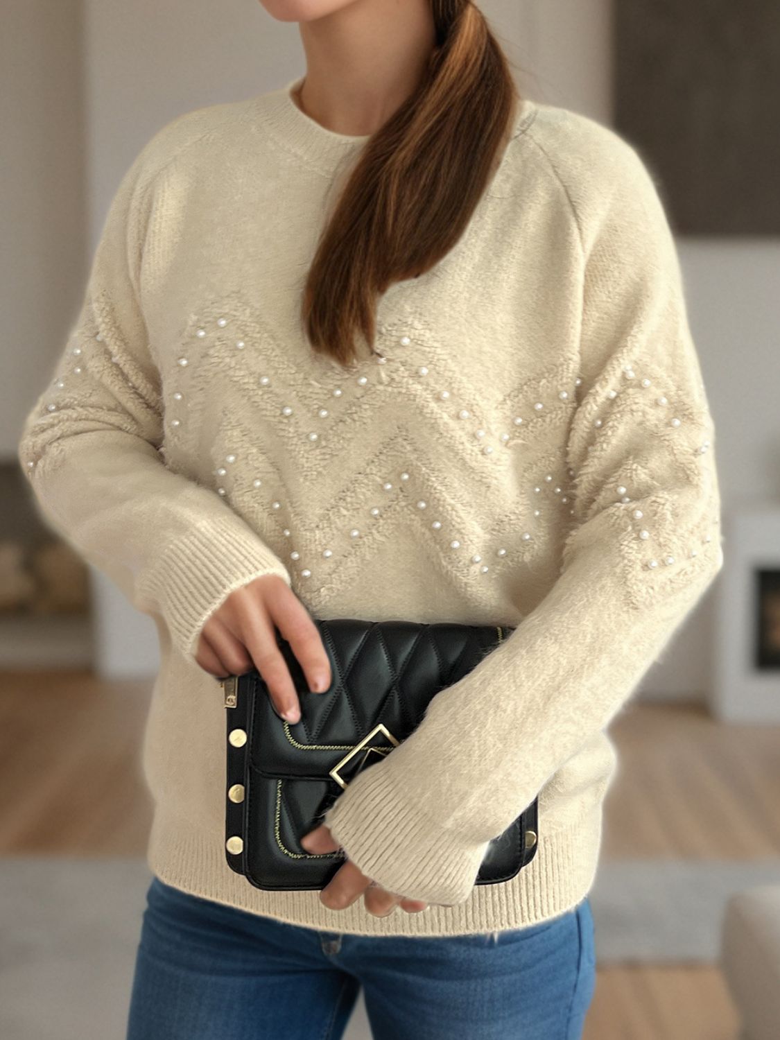 Classic Buttoned Sweater