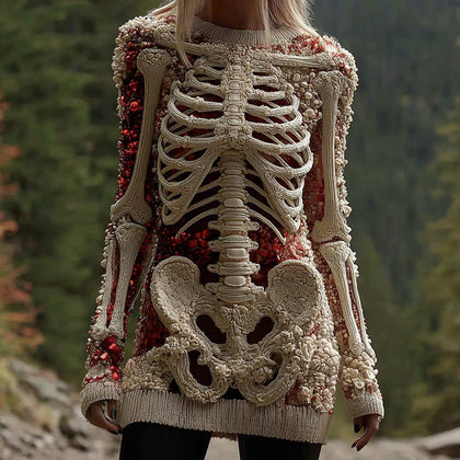 Textured Striped Sweater