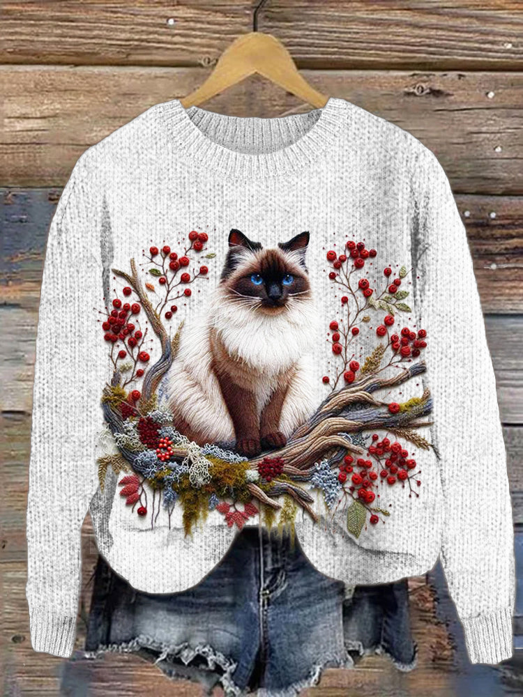 Warm Buttoned Sweater