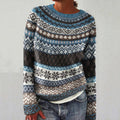 Textured V-Neck Sweater