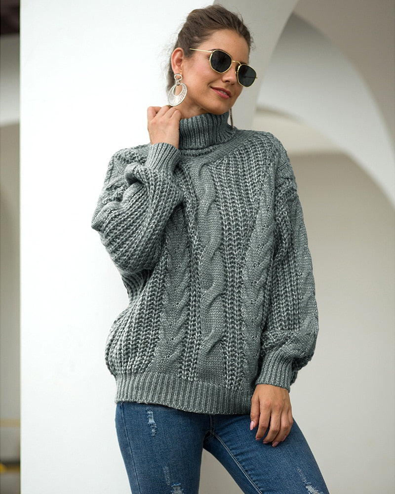 Warm Buttoned Sweater