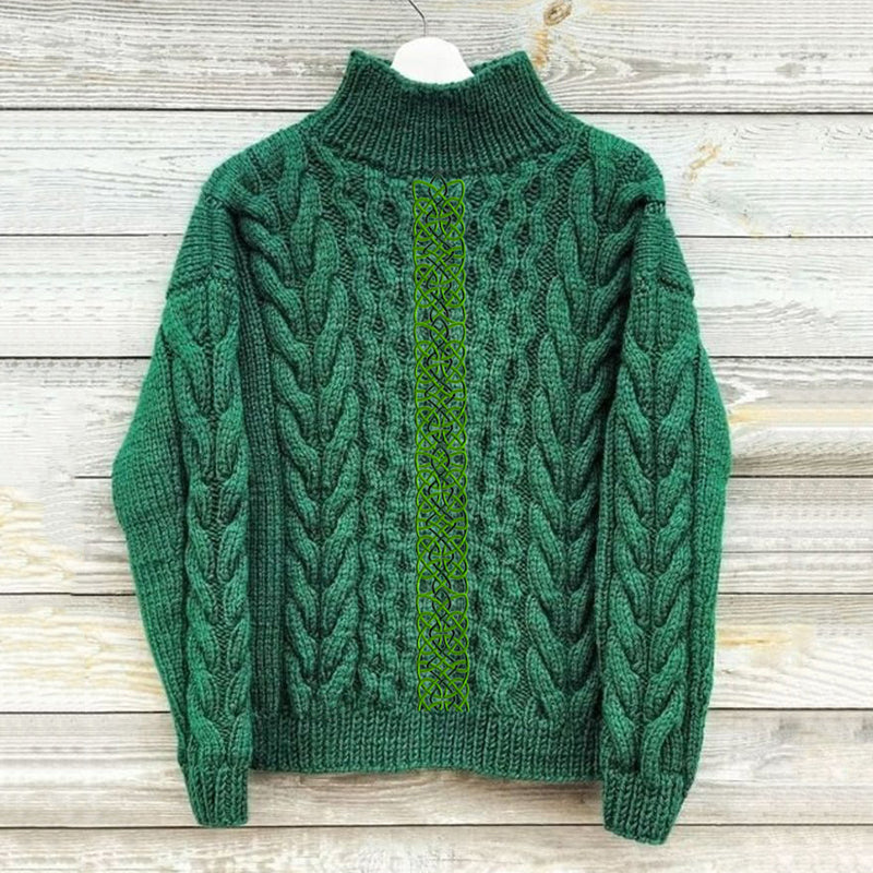Textured Striped Sweater