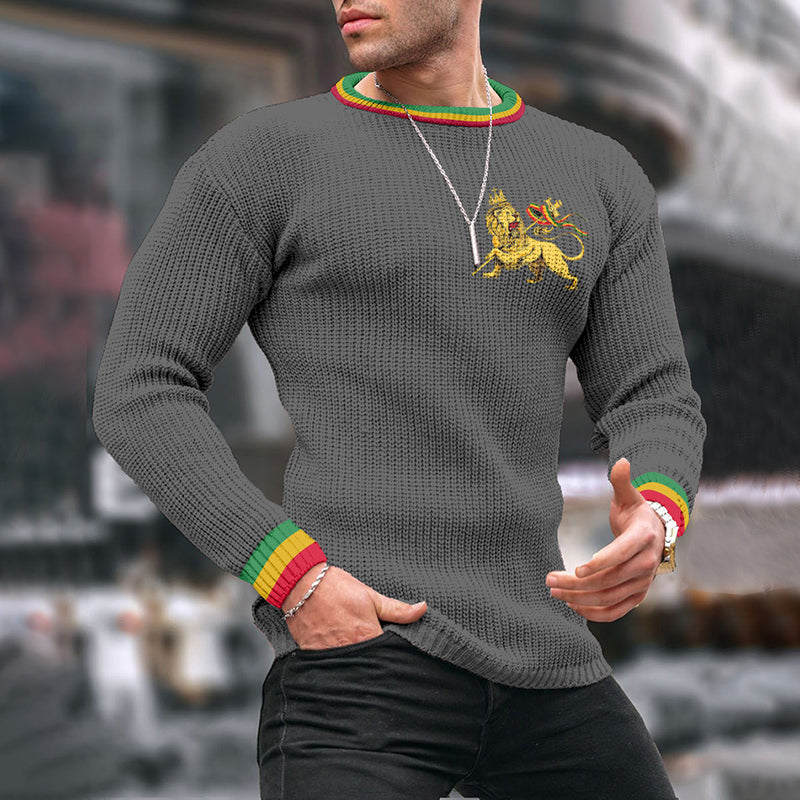 Relaxed V-Neck Sweater