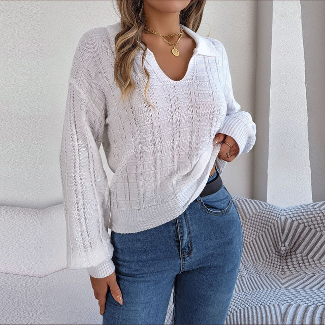 Soft Buttoned Sweater