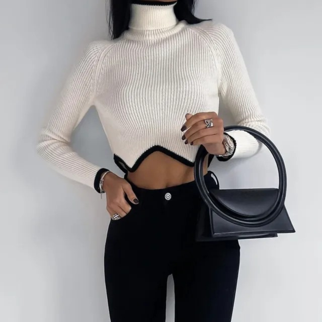 Warm Cropped Sweater