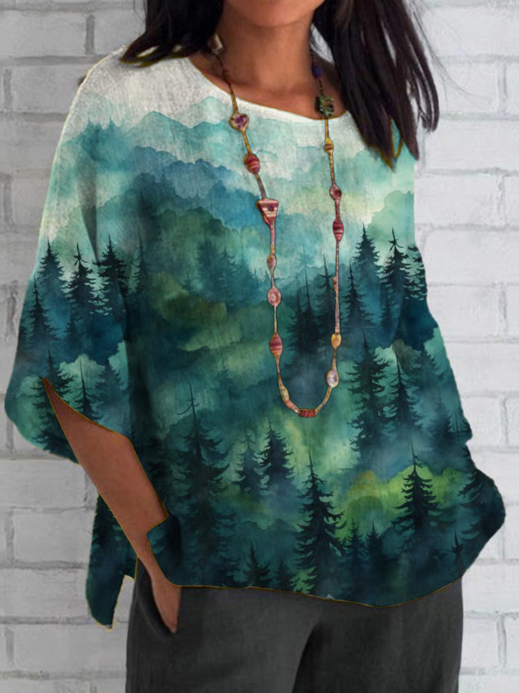 Relaxed Long-Sleeve Shirt
