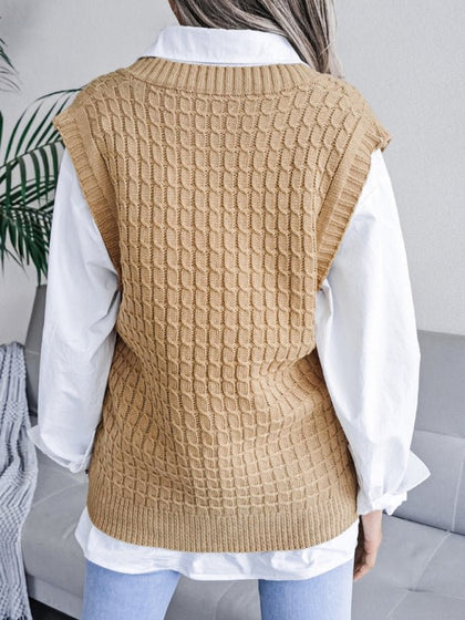 Textured Striped Sweater
