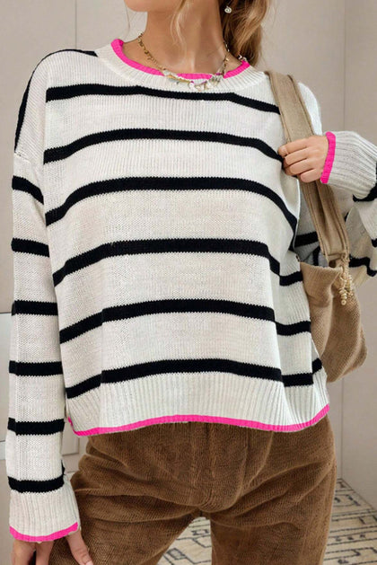 Relaxed Ribbed Sweater