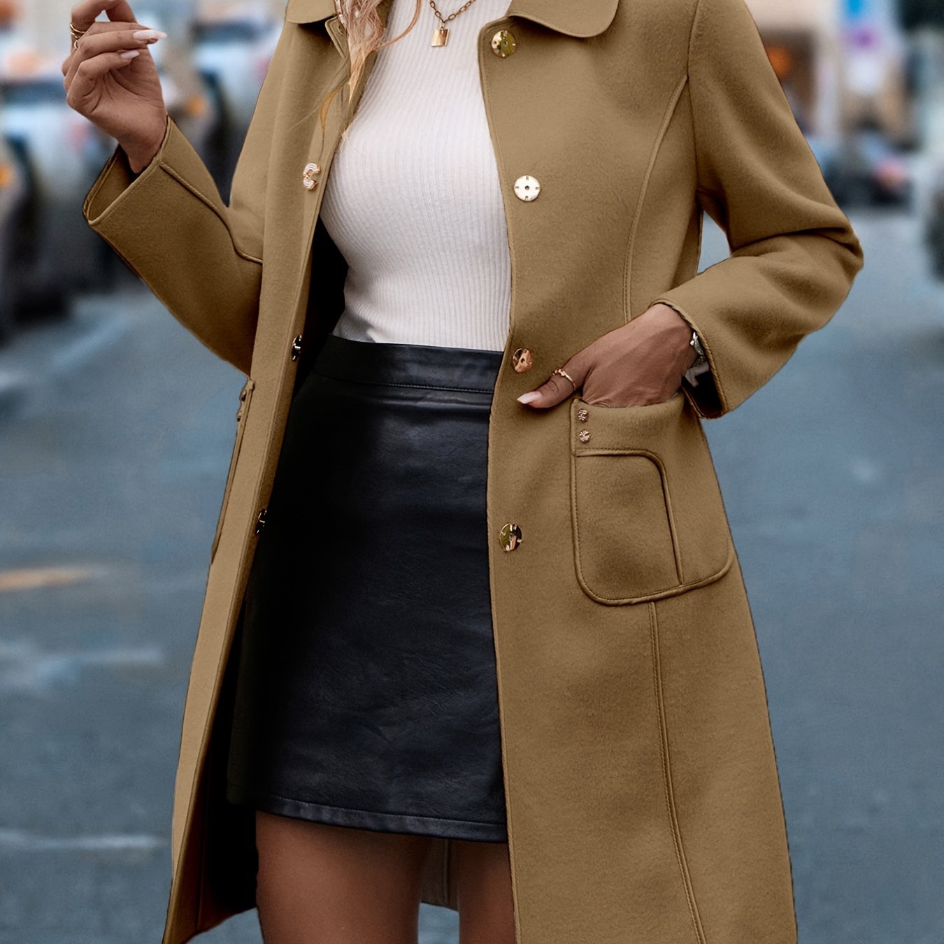 Relaxed Oversized Coat