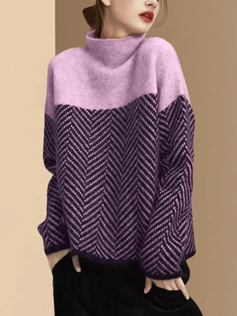 Textured Knit Sweater