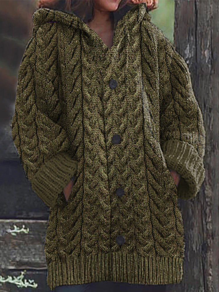 Textured Cropped Sweater
