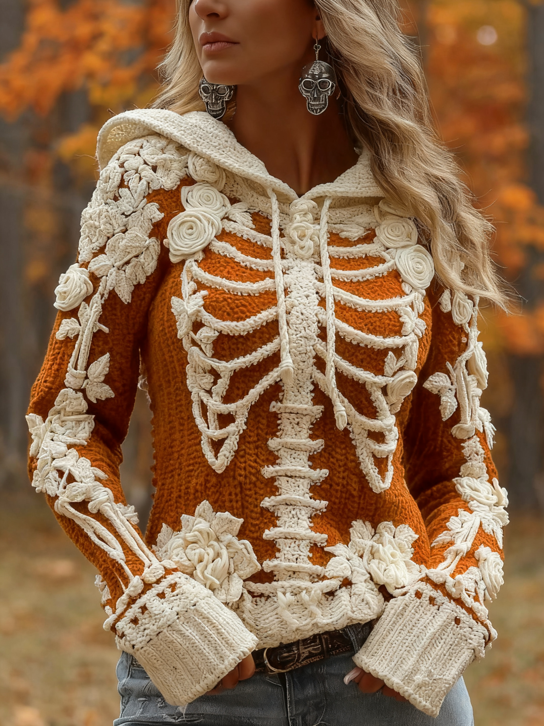 Textured Striped Sweater