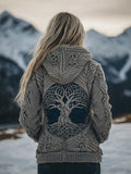 Cozy Buttoned Sweater