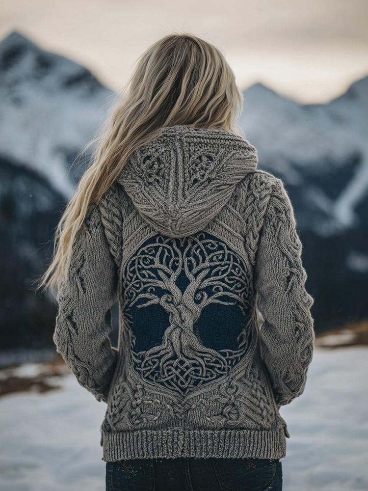 Cozy Buttoned Sweater