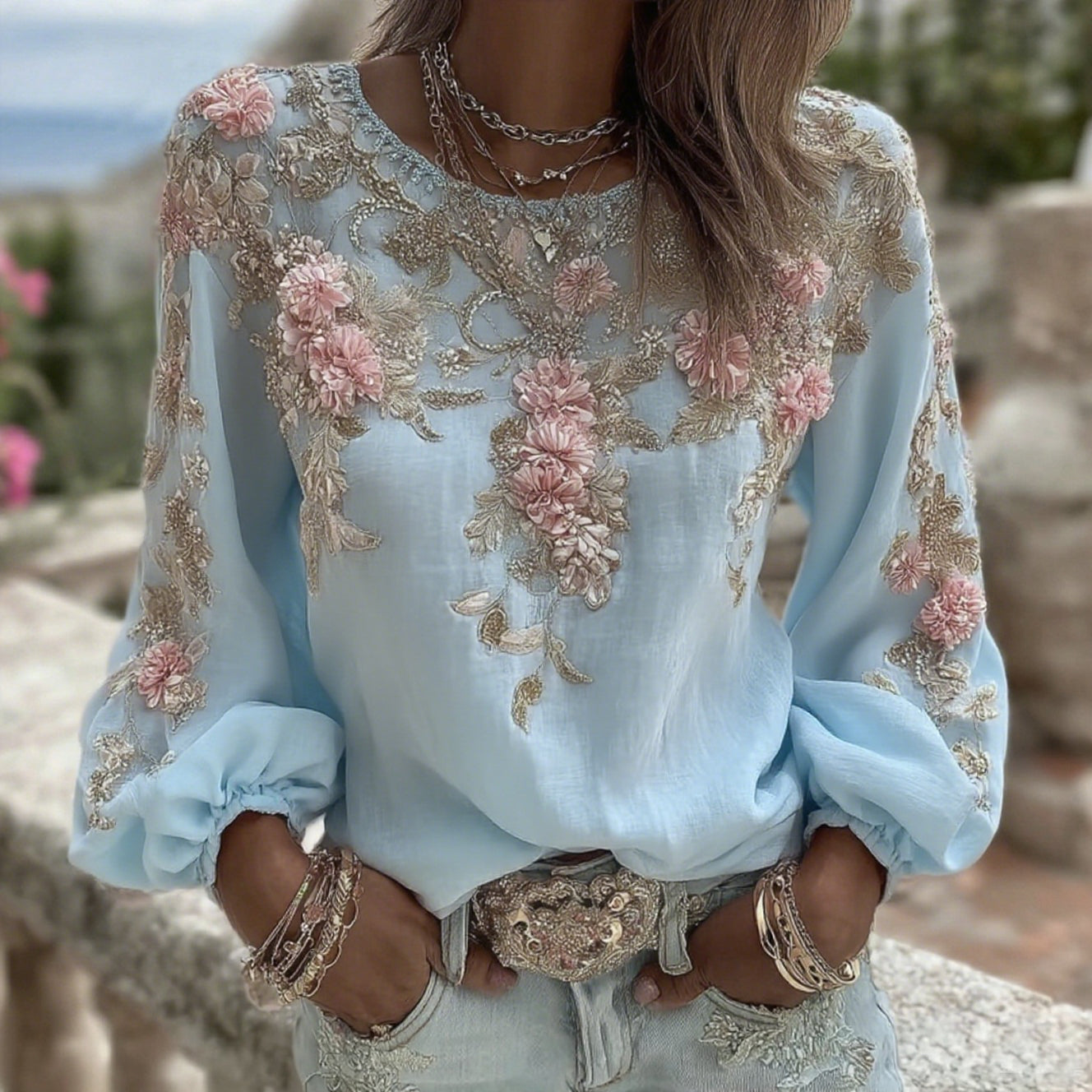 Relaxed Collared Shirt