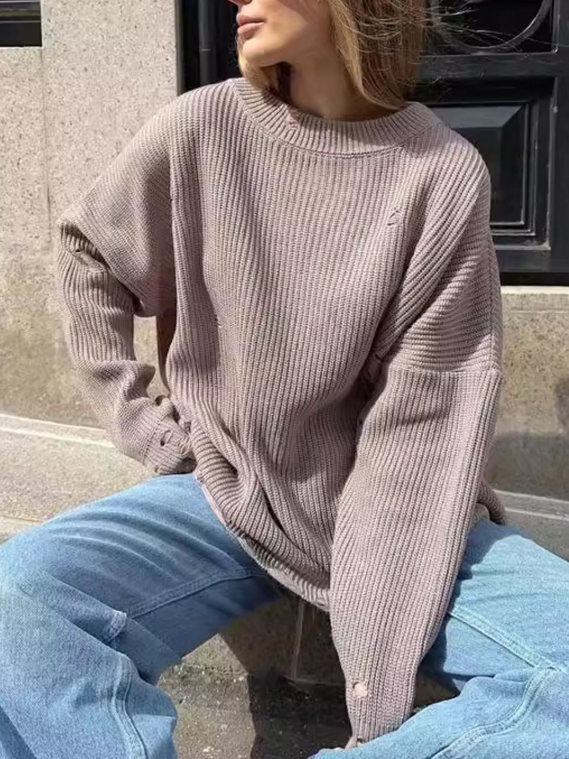 Soft Cable Sweater