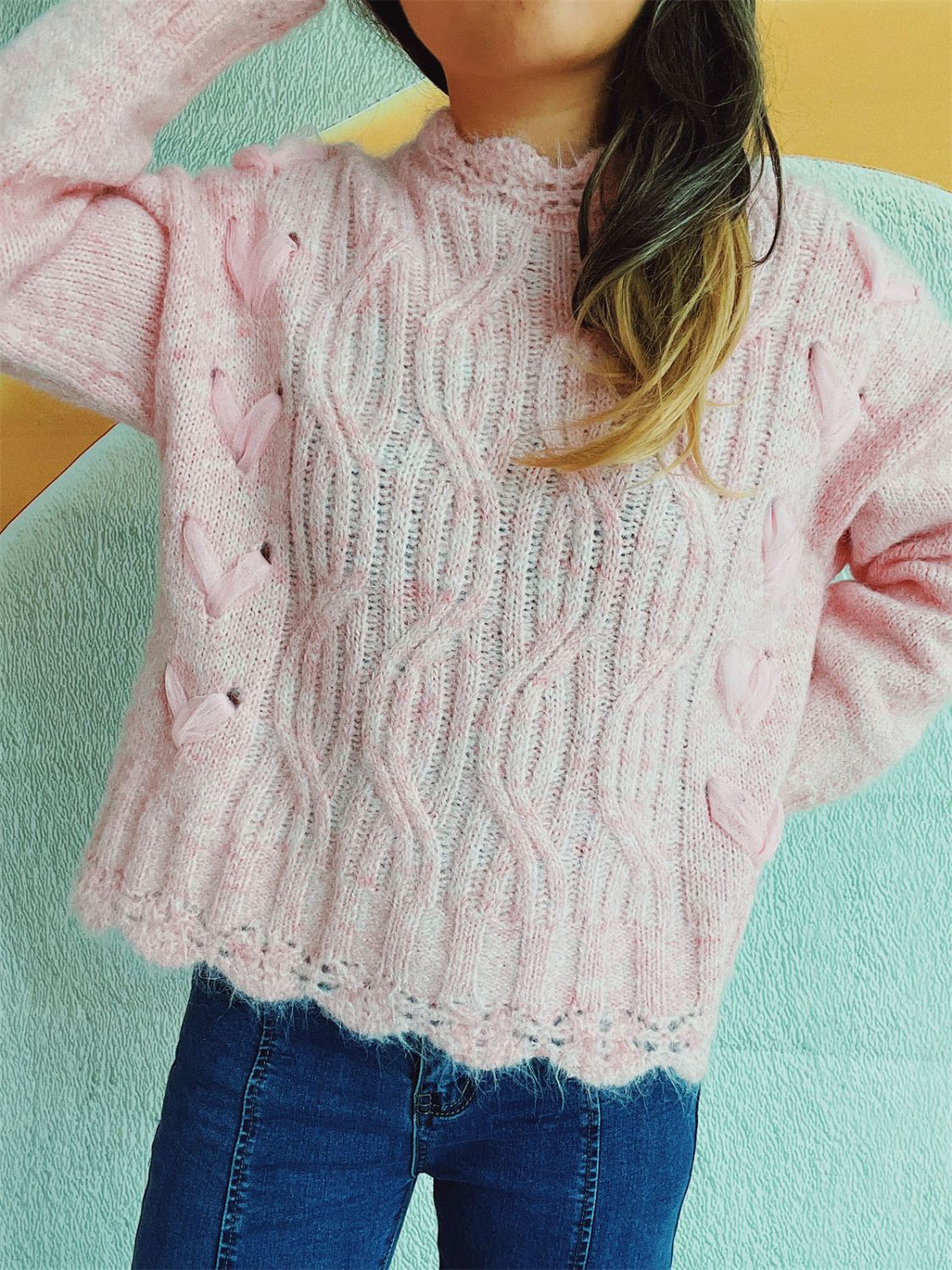 Warm Cropped Sweater