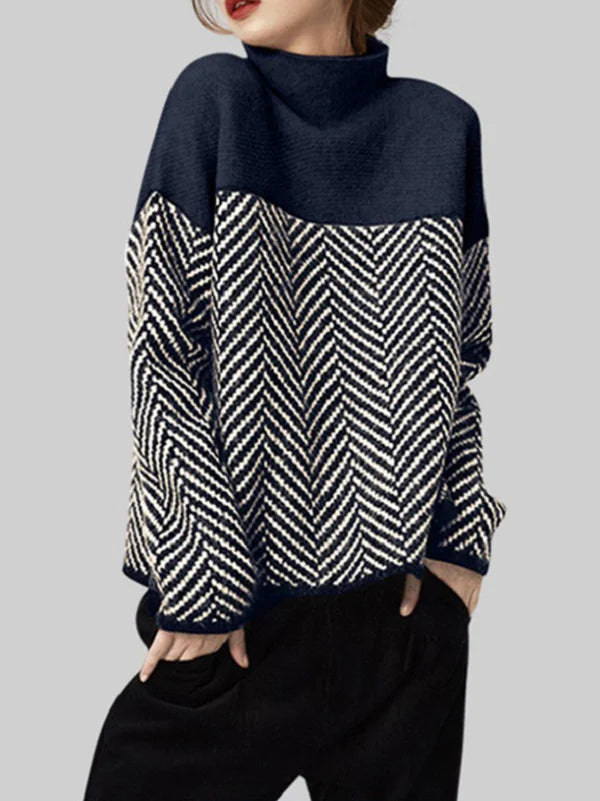 Casual Cropped Sweater