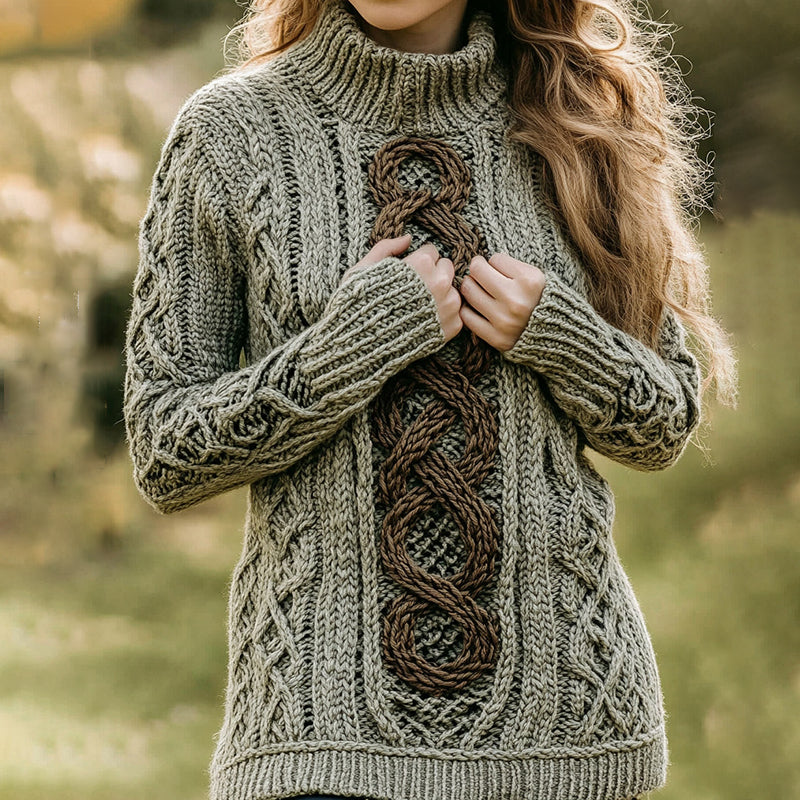 Relaxed Buttoned Sweater