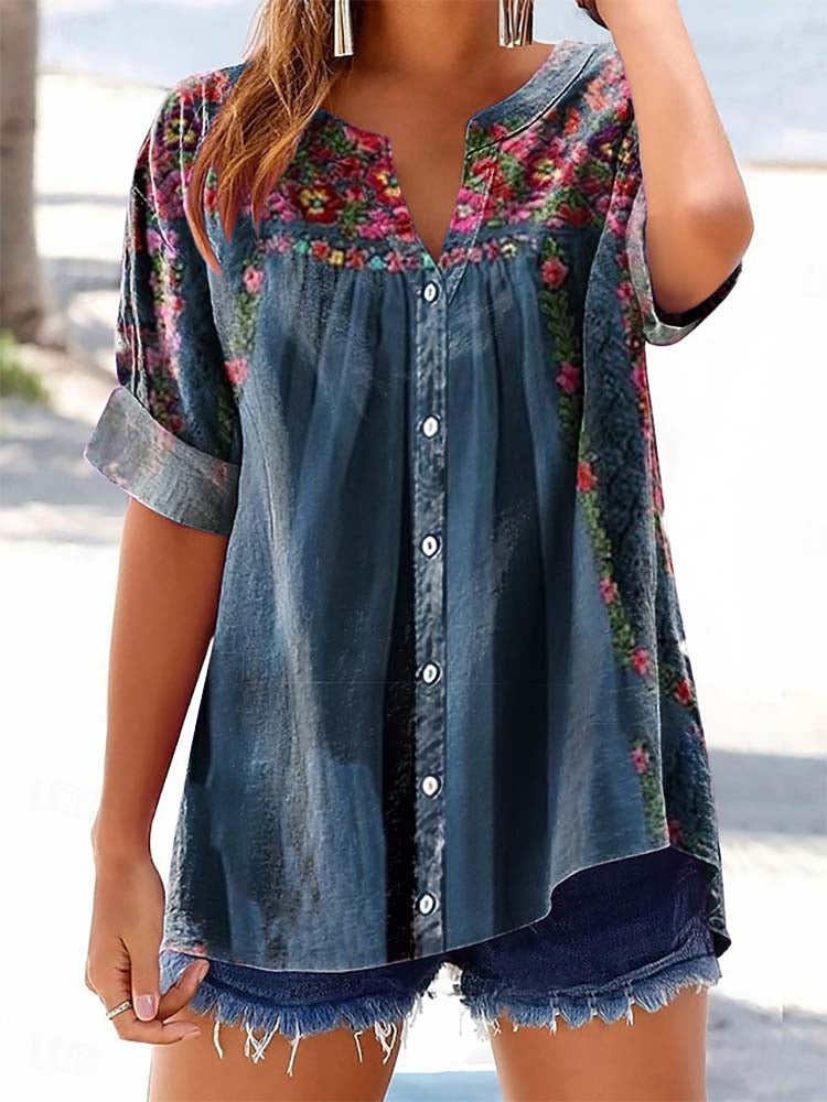 Casual Denim Shirt