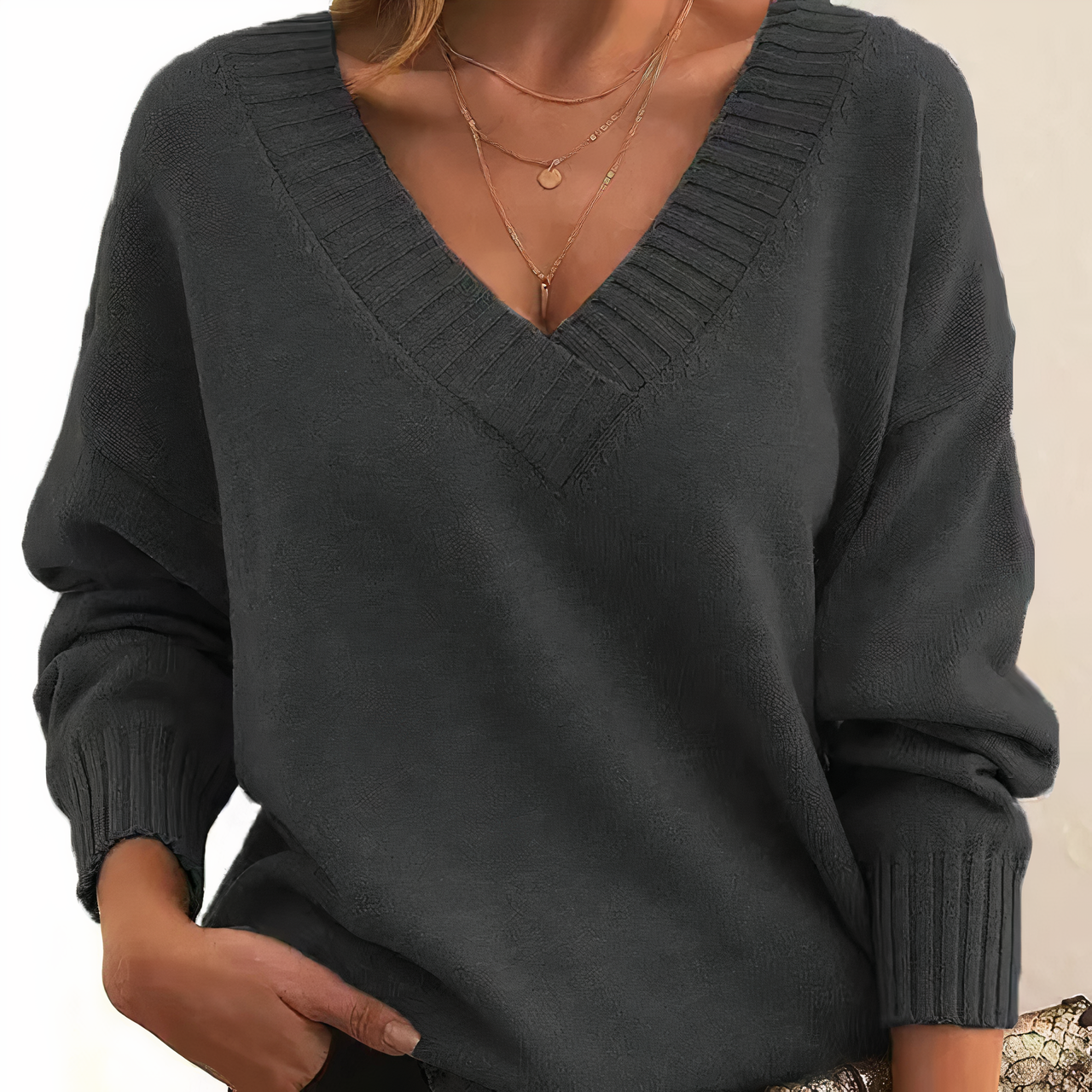 Cozy V-Neck Sweater