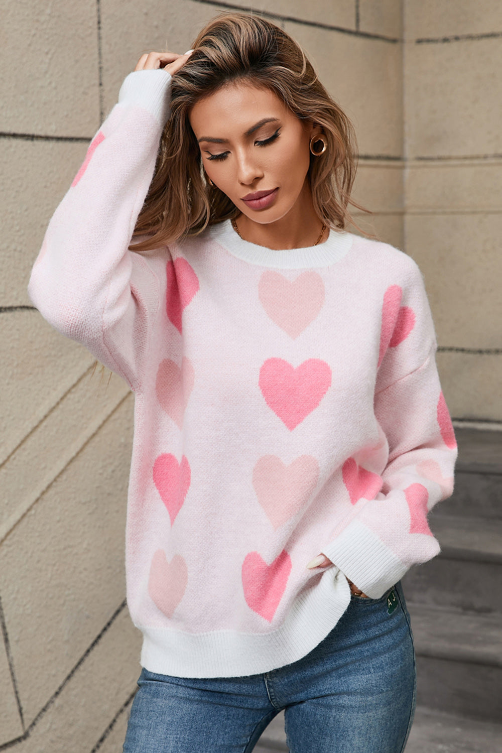 Easy Buttoned Sweater