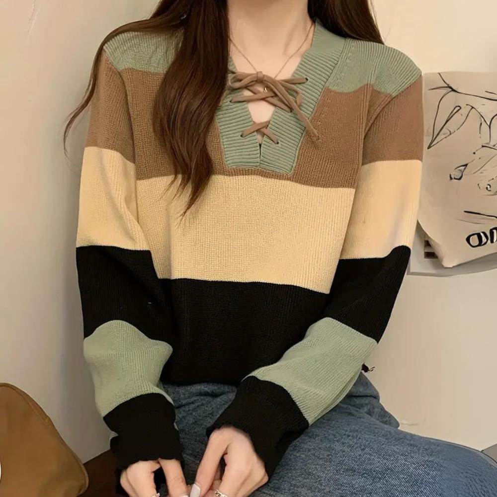 Warm Striped Sweater