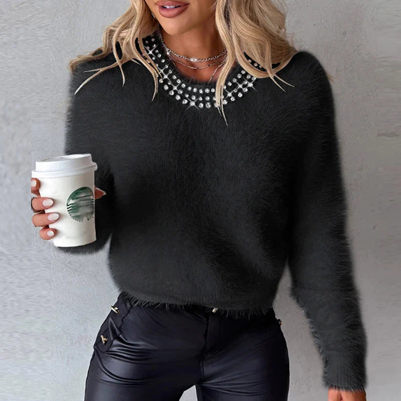 Relaxed Buttoned Sweater