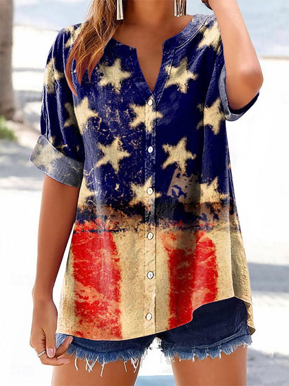 Casual Short-Sleeve Shirt