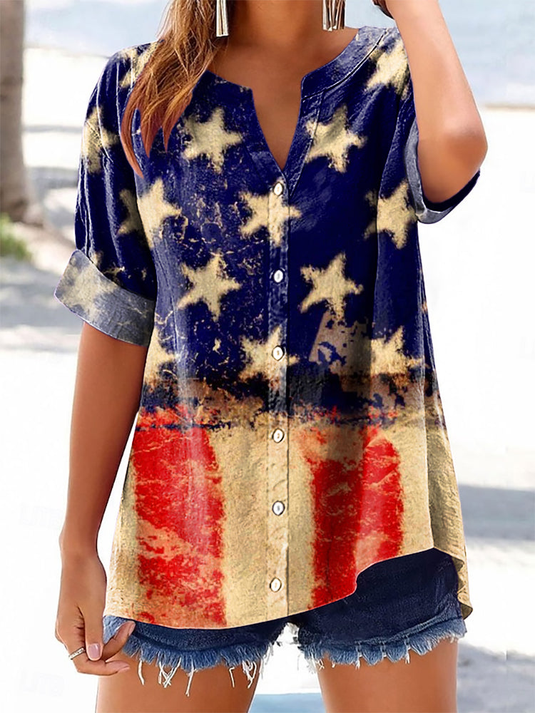 Casual Short-Sleeve Shirt