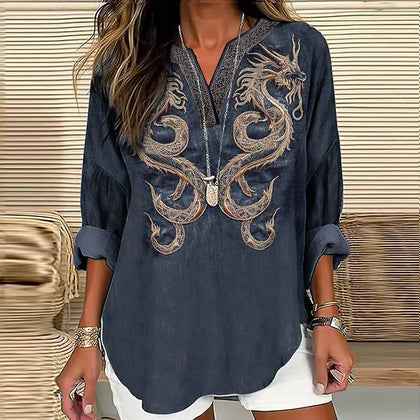 Relaxed Printed Shirt
