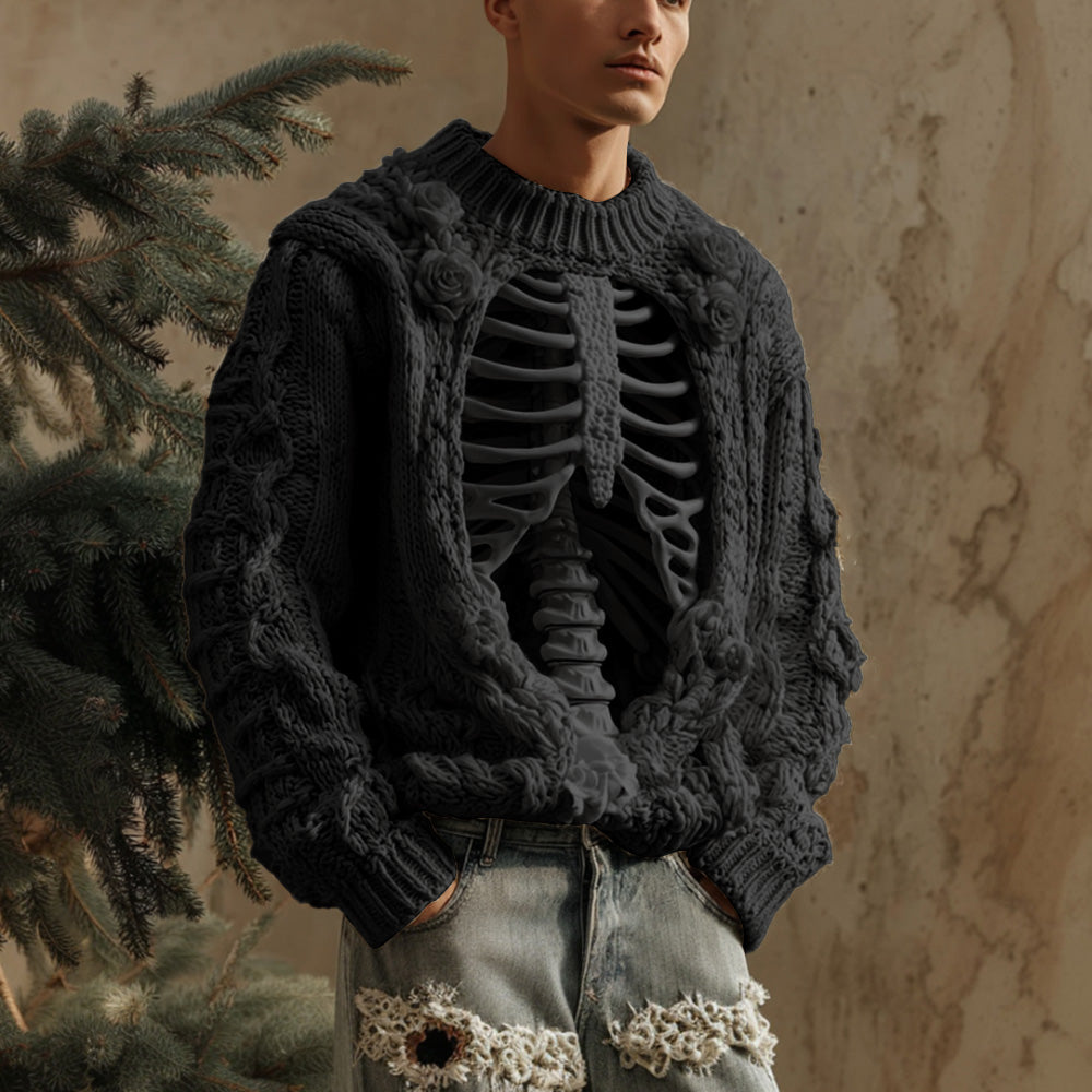 Warm Buttoned Sweater