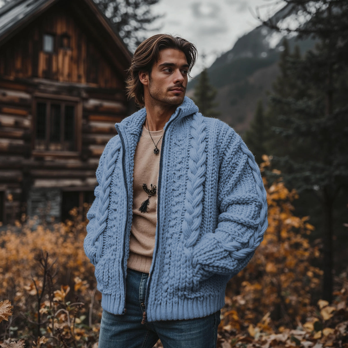Weekend Cable Sweater