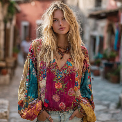 Relaxed Long-Sleeve Shirt